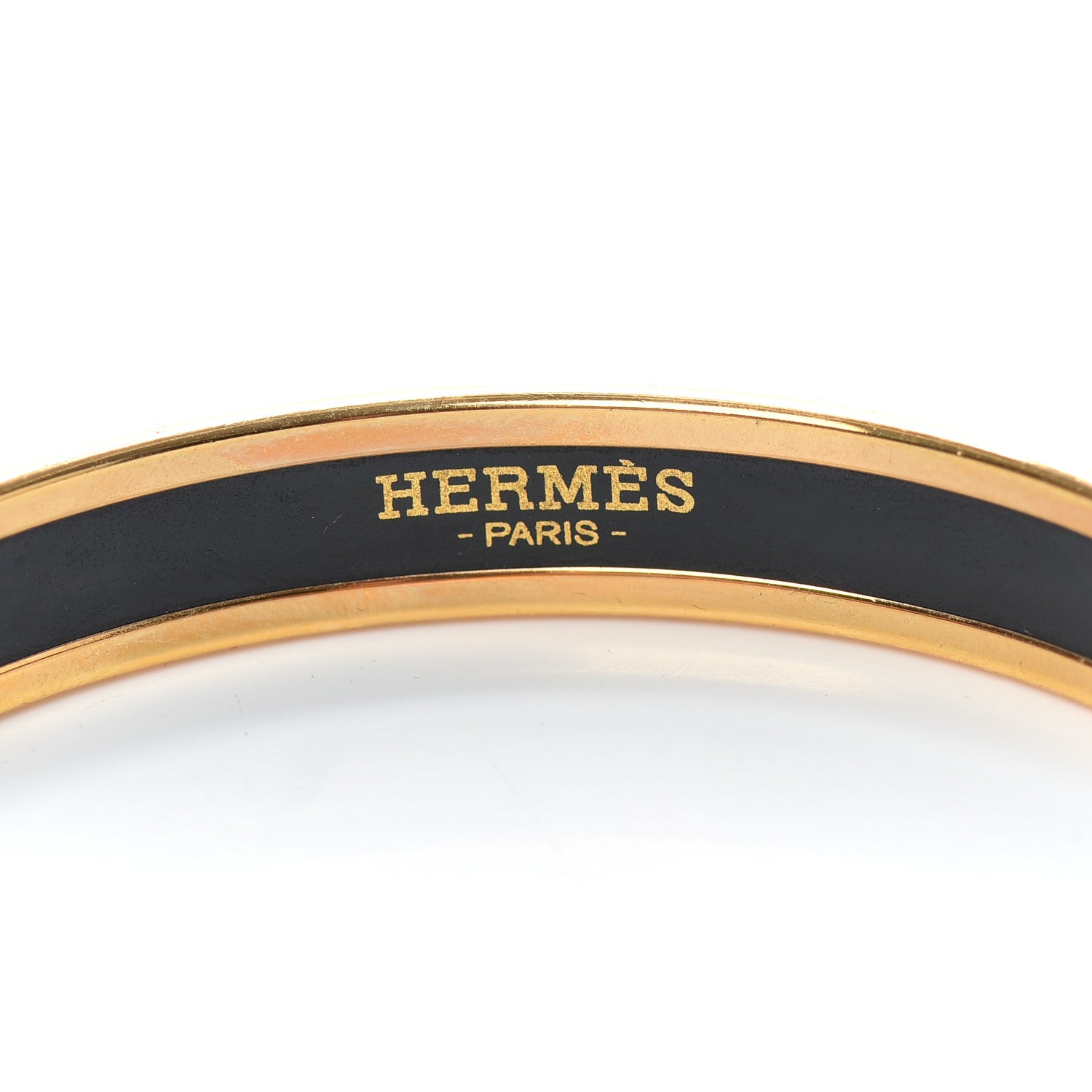 Hermes Enamel Printed Narrow L'Arbre Du Vent Bracelet 62 Folk 4 of 5