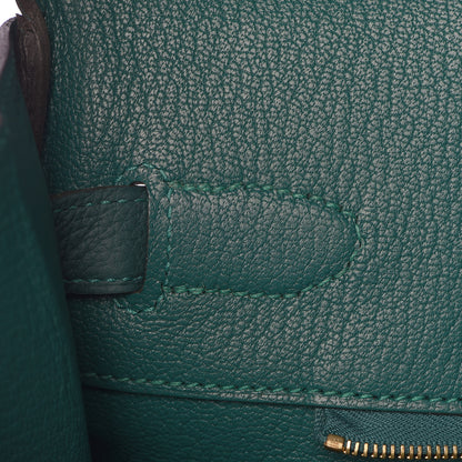 Hermes Togo Birkin 35 Malachite 22 of 33