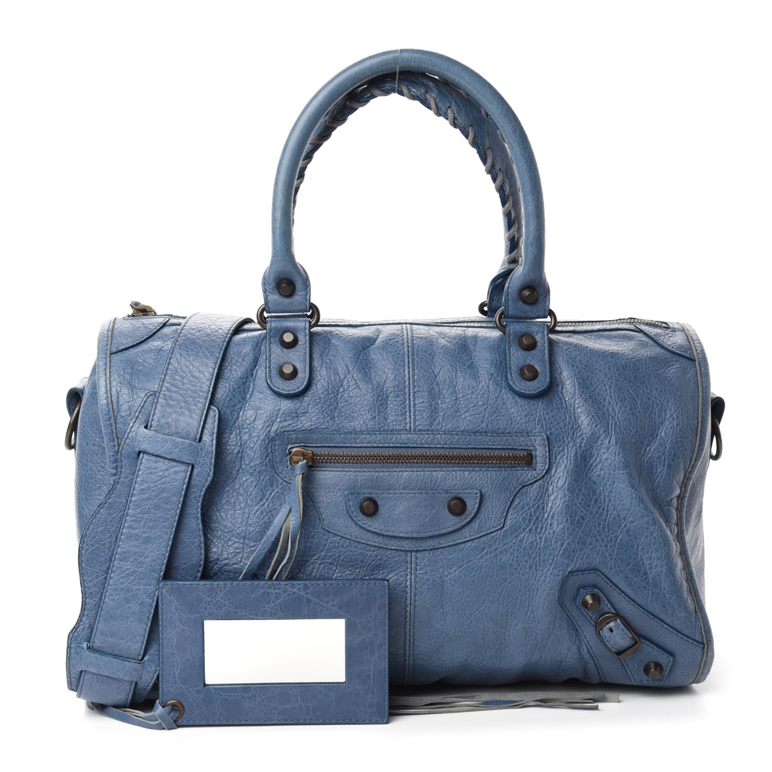 Balenciaga Agneau Classic Hardware Maxi Twiggy Atlantique 1 of 12