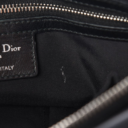 Christian Dior Lambskin Cannage Medium Granville Tote Black 11 of 19
