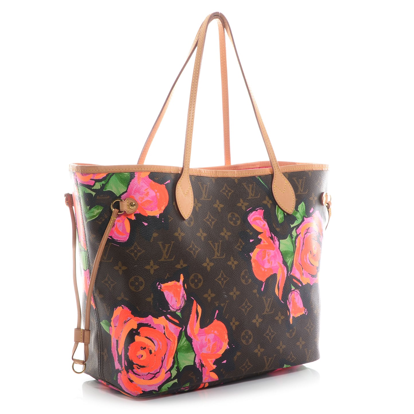 Monogram Roses Neverfull MM