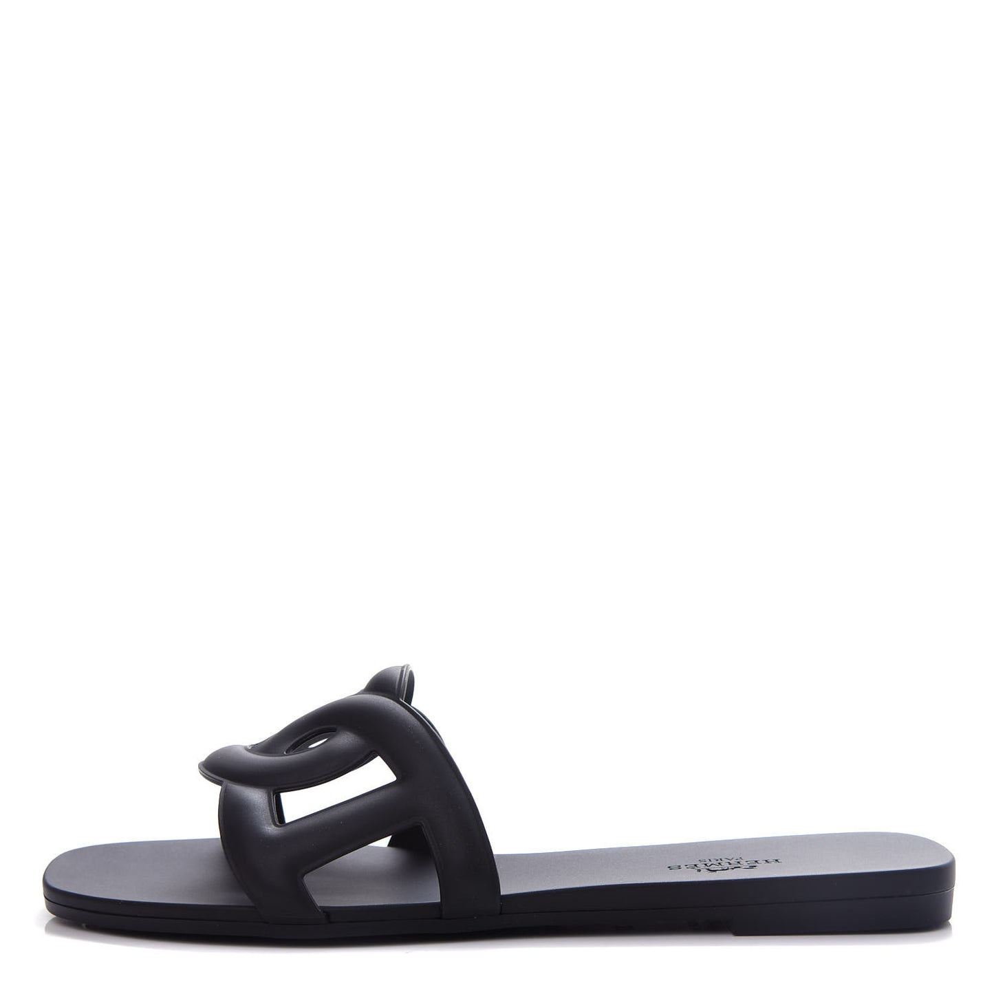 Rubber Aloha Sandals 37 Black