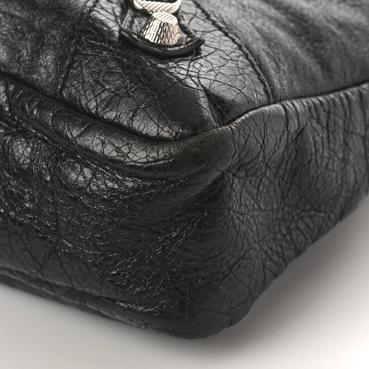 Balenciaga Agneau Giant 12 Silver Hardware Town Black 8 of 16