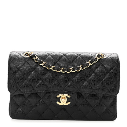 Chanel Caviar Quilted Small Double Flap Black 1 of 10