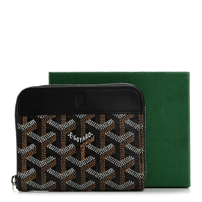 Goyard Goyardine Matignon PM Wallet Black 10 of 10