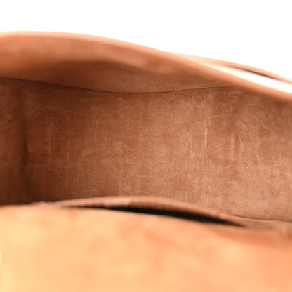 Chloe Smooth Calfskin Braided Small Marcie Saddle Bag Light Tan 5 of 12