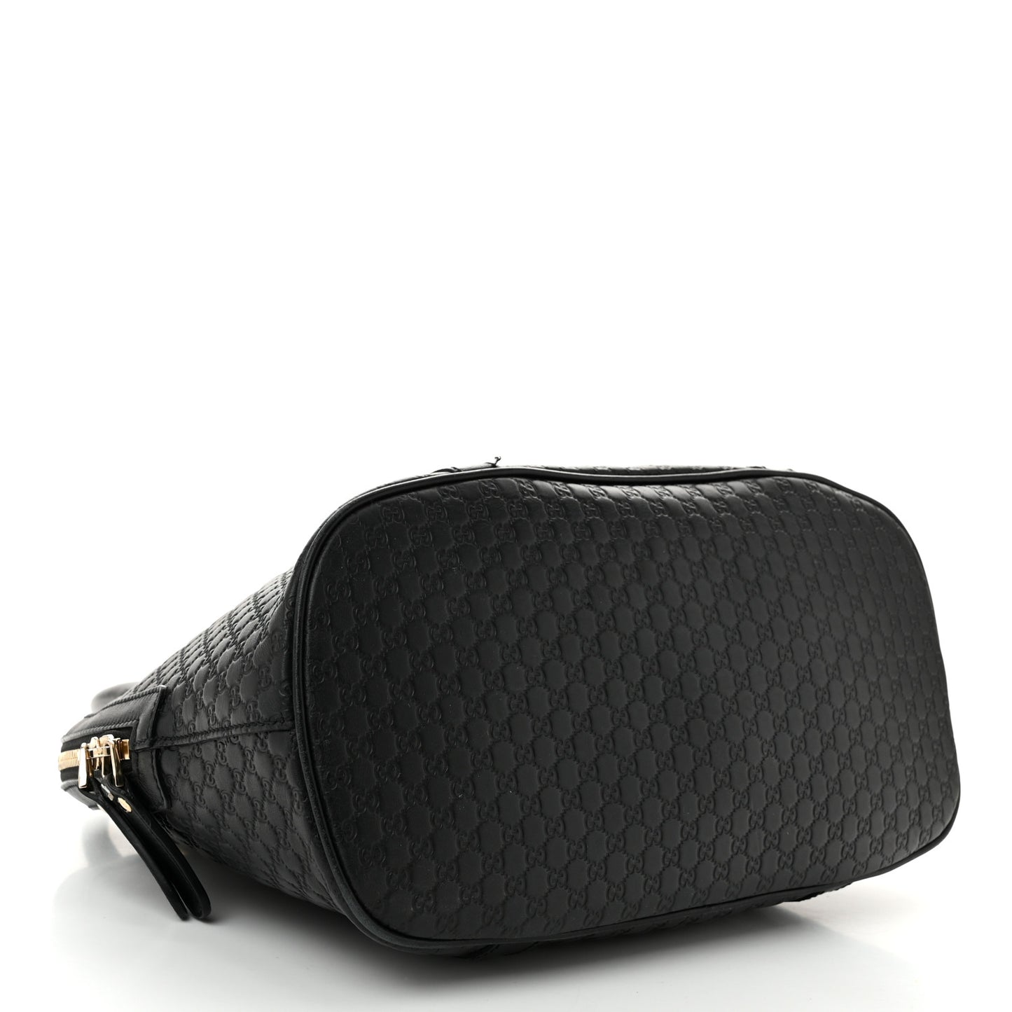Microguccissima Medium Dome Bag Black