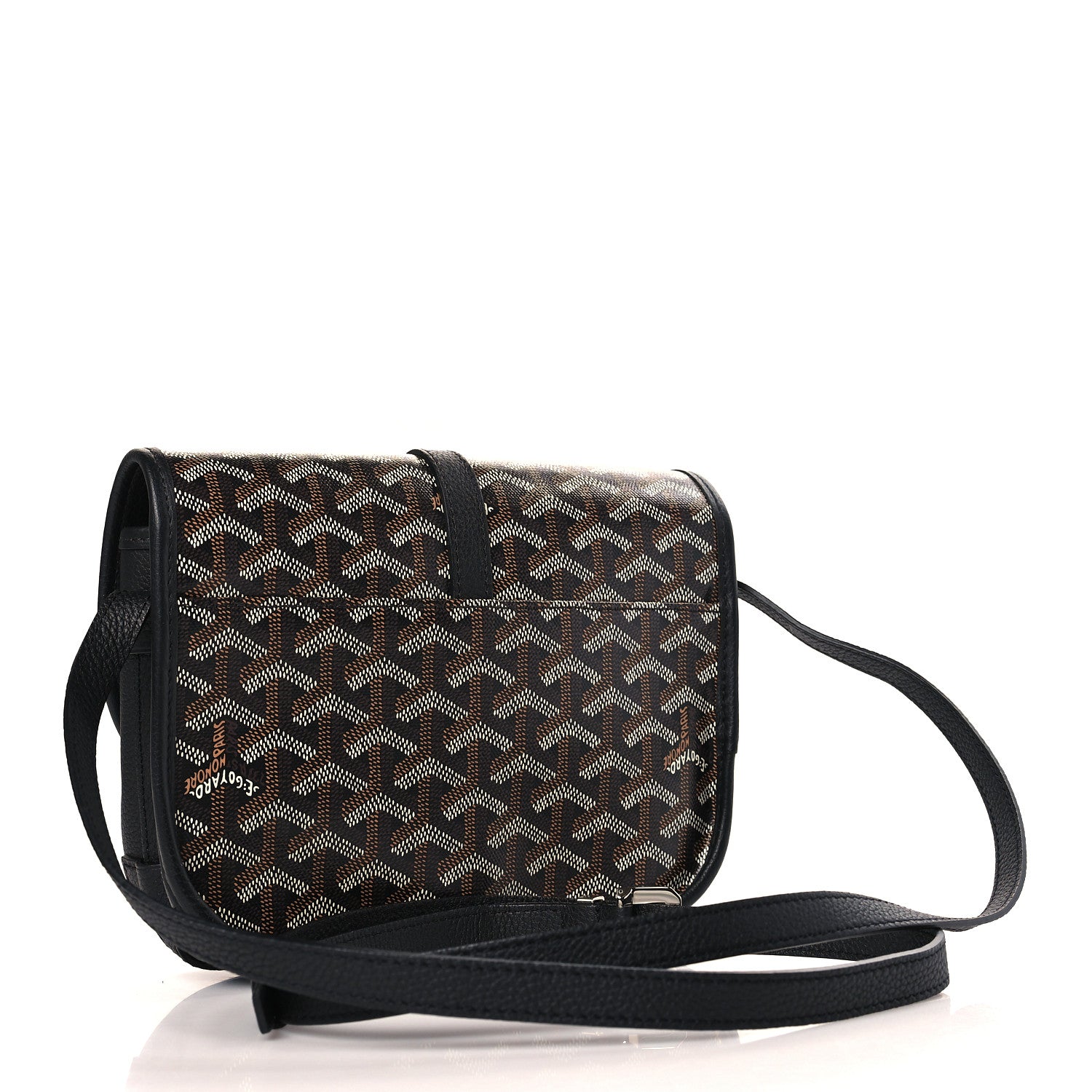 Goyard Goyardine Belvedere II PM Messenger Bag Black 3 of 8