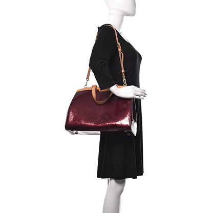 Louis Vuitton Vernis Brea GM Rouge Fauviste 2 of 9