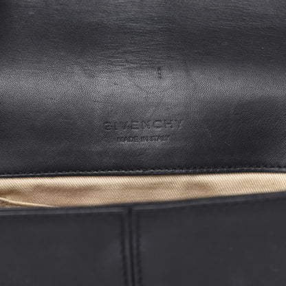 Givenchy Lambskin Obsedia Shoulder Bag Beige Black 6 of 17