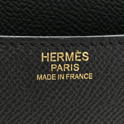 Hermes Epsom Constance 24 Black 7 of 14