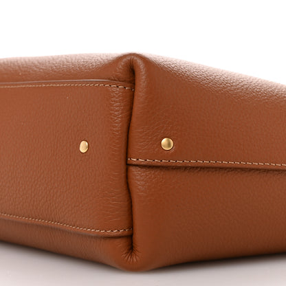 Chloe Grained Calfskin Small Marcie Hobo Bag Tan 10 of 10