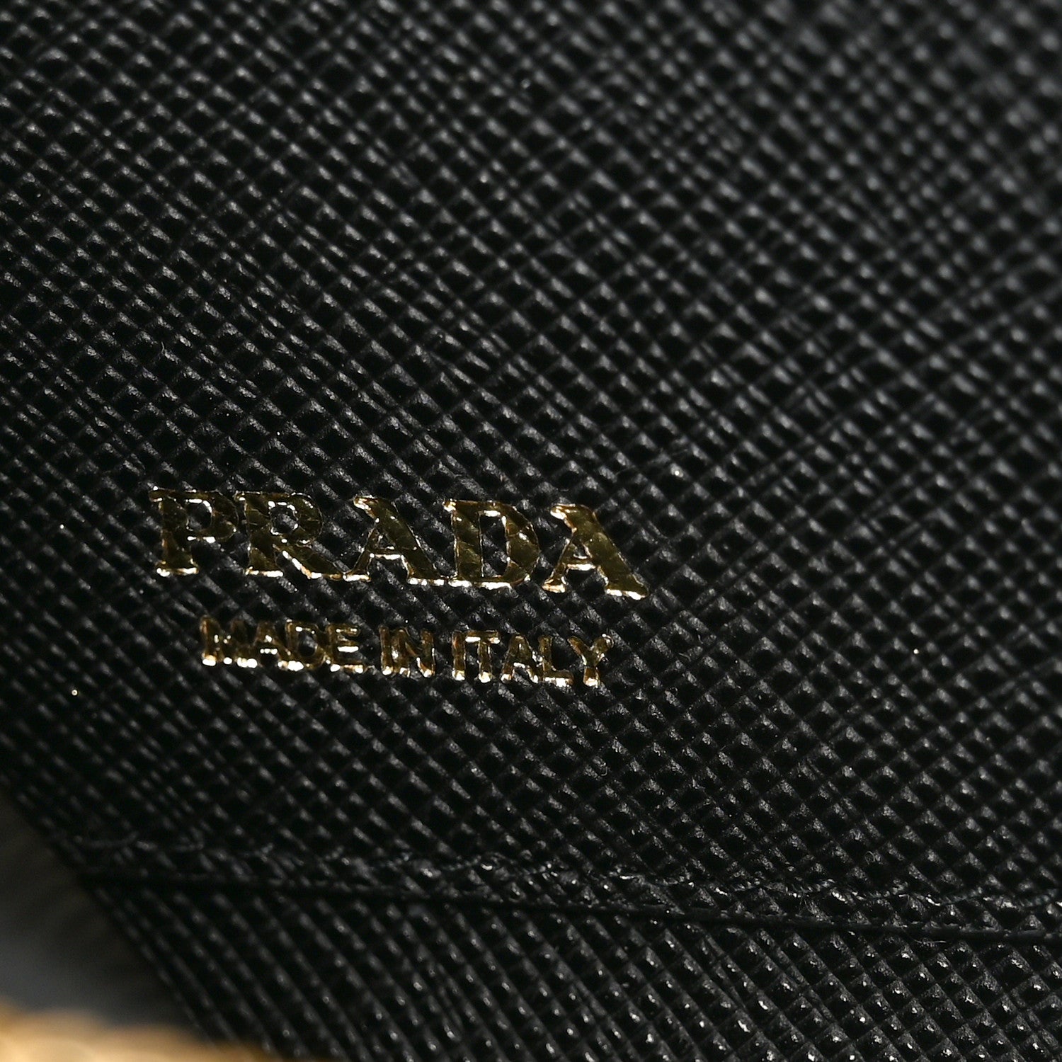 Prada Saffiano Small Triangle Wallet Black 6 of 7