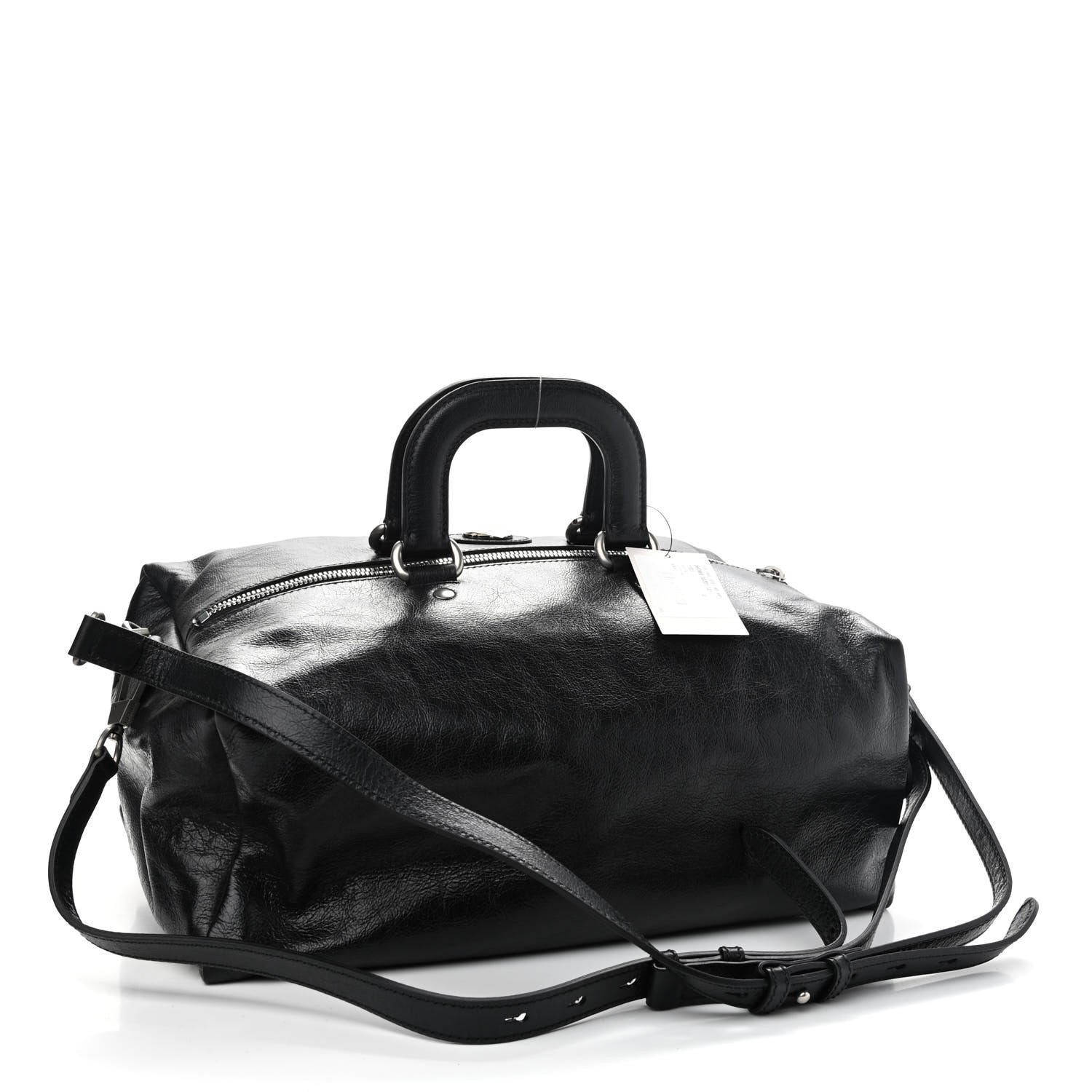 Gucci Fluffy Calfskin Morpheus Convertible Backpack Black 3 of 9