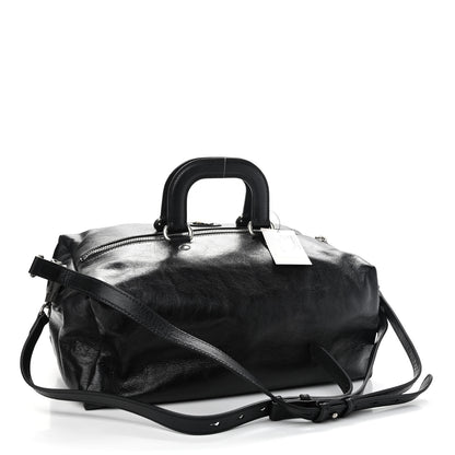 Gucci Fluffy Calfskin Morpheus Convertible Backpack Black 3 of 9