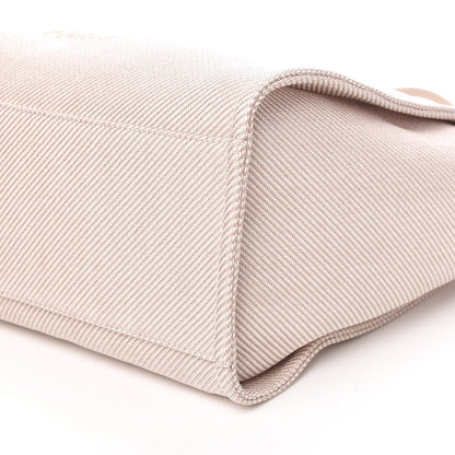 Chanel Canvas Medium Deauville Tote Beige 8 of 9