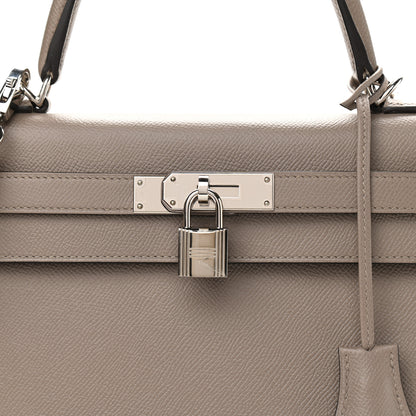 Hermes Epsom Kelly Sellier 28 Gris Asphalte 8 of 11
