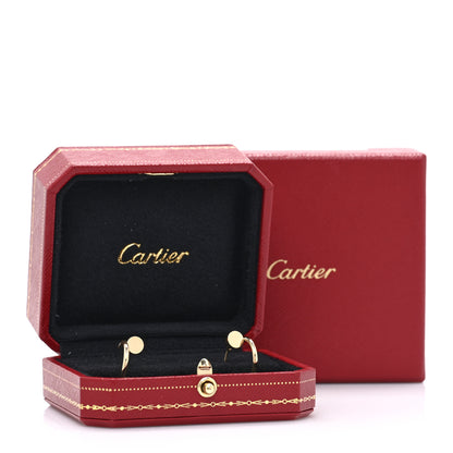 Cartier 18K Yellow Gold Juste Un Clou Hoop Earrings 5 of 5