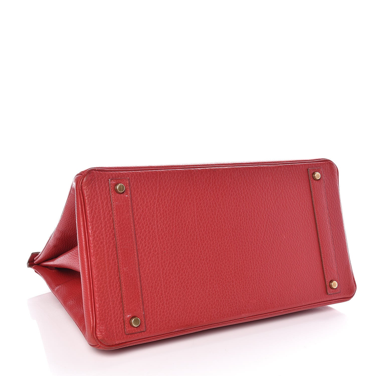 Hermes Ardennes Birkin 40 Rouge Vif 5 of 33