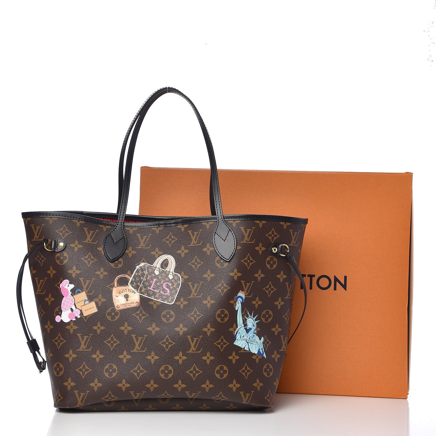 Louis Vuitton Monogram My LV World Tour Neverfull MM 11 of 11