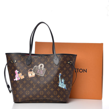 Louis Vuitton Monogram My LV World Tour Neverfull MM 11 of 11