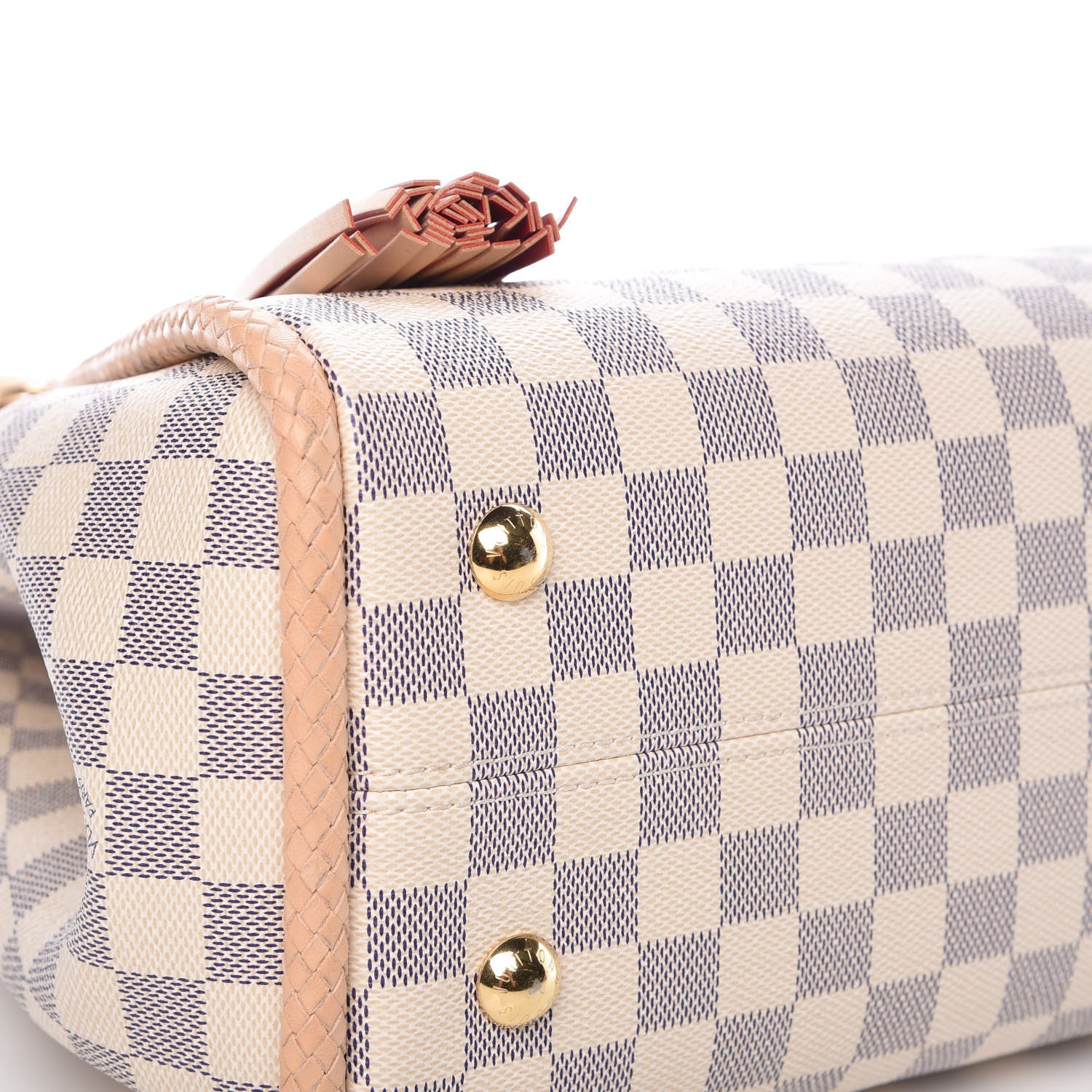 Louis Vuitton Damier Azur Propriano Rose Ballerine 11 of 16