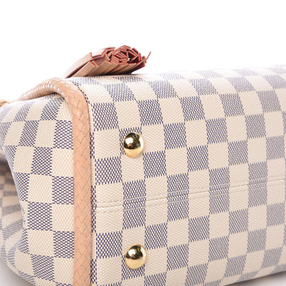 Louis Vuitton Damier Azur Propriano Rose Ballerine 11 of 16