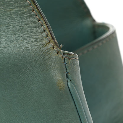 Gucci Calfskin Monogram Web Bardot Turquoise 14 of 19