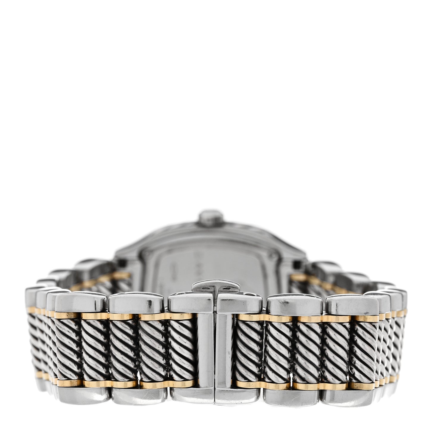 Stainless Steel 18K Yellow Gold Diamond Mother of Pearl 25mm Thoroughbred Quartz Watch