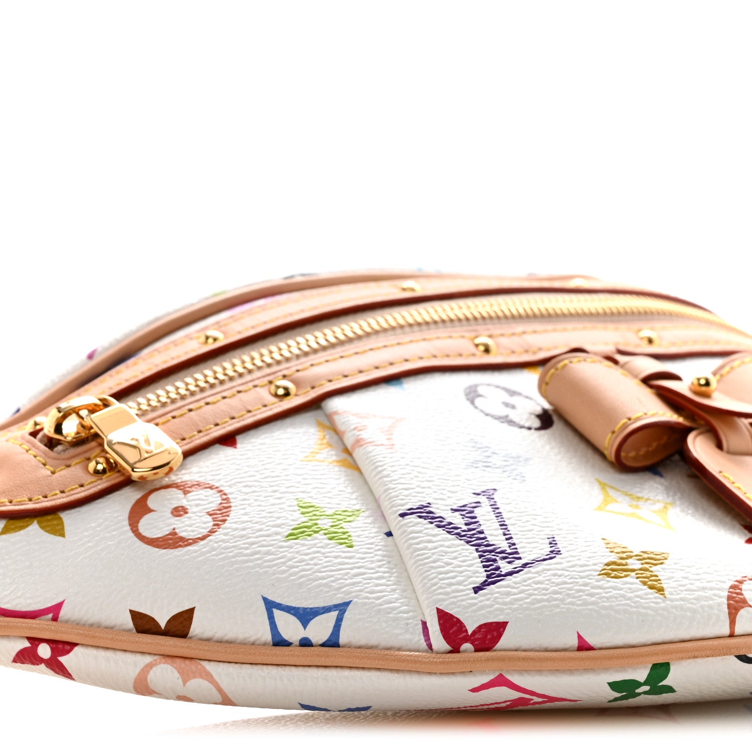 Louis Vuitton LV X TM Monogram Multicolor High Rise Bumbag White 8 of 10