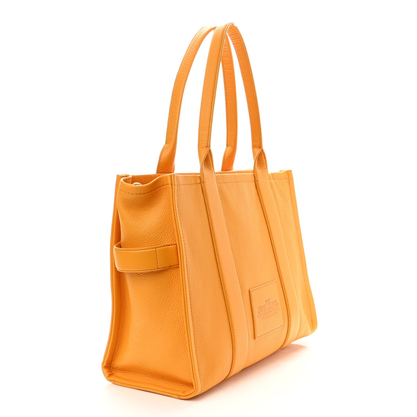 Grained Calfskin Large The Tote Bag Artisan Gold