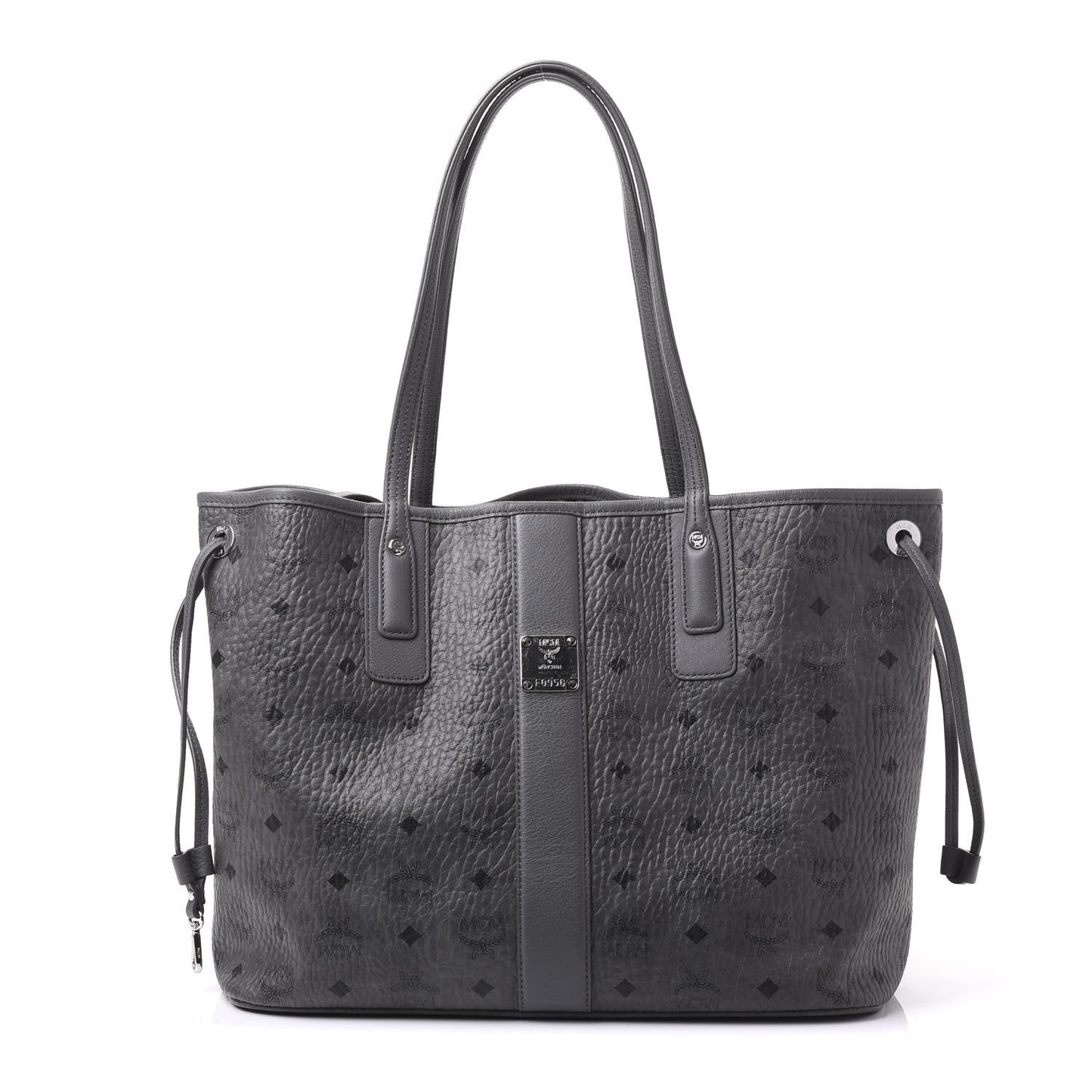 Visetos Medium Liz Reversible Shopper Tote Phantom Grey