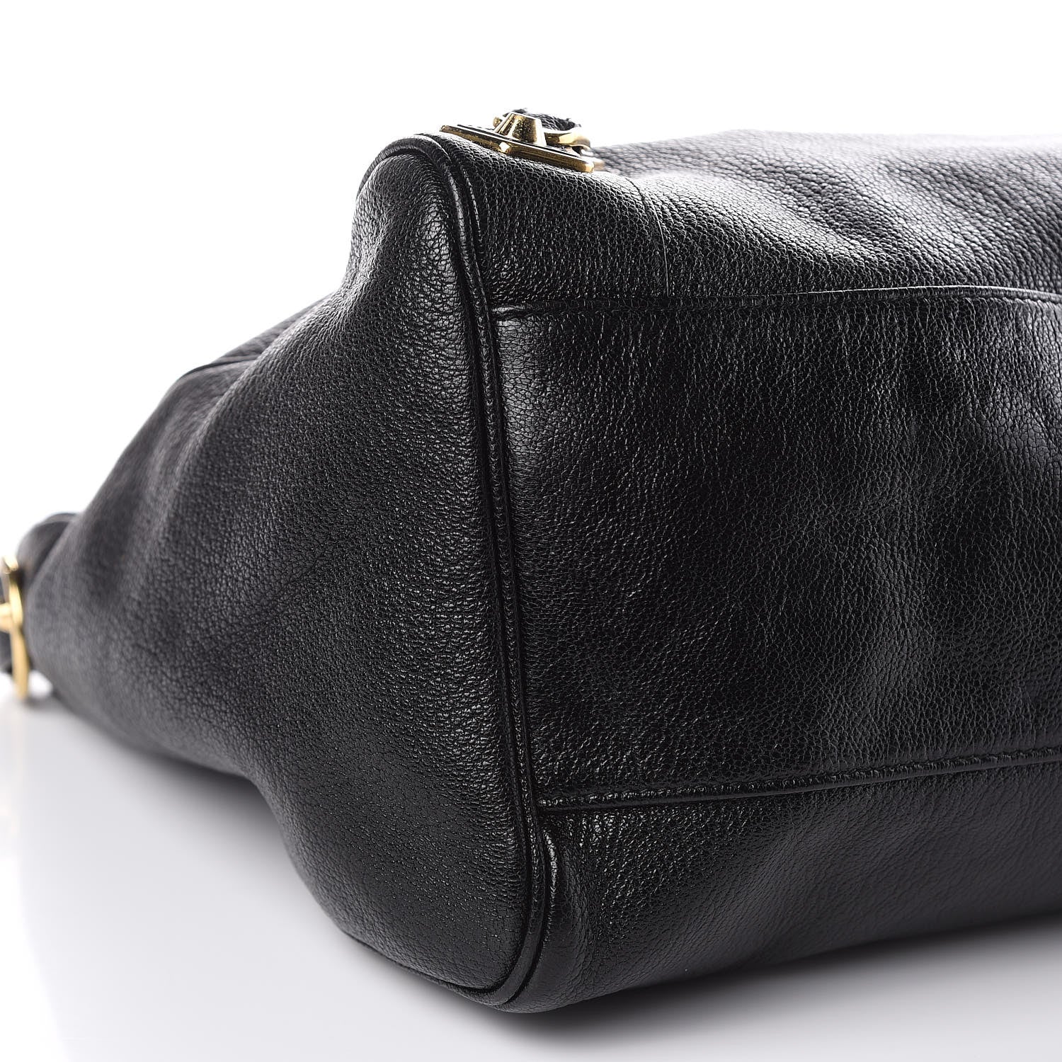 Balenciaga Chevre Gold Metallic Edge Hardware Velo Black 8 of 10
