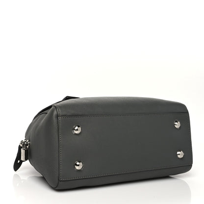 Mulberry Glossy Goatskin Medium Del Rey Satchel Black 3 of 10