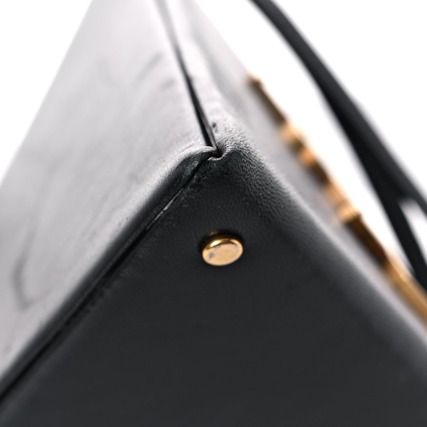 Saint Laurent Lambskin Pyramid Clutch Black 9 of 21