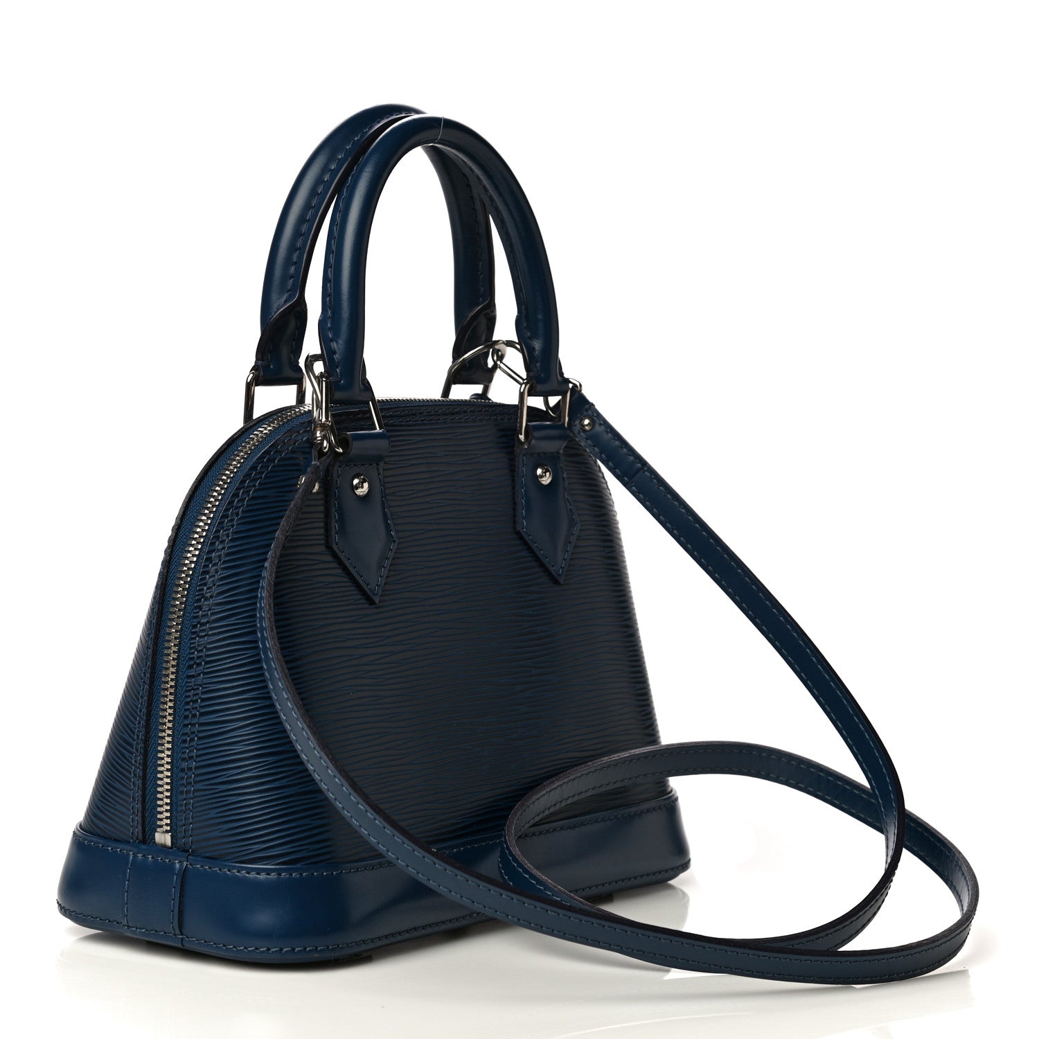 Louis Vuitton Epi Alma BB Indigo 3 of 10