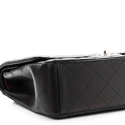 Chanel Lambskin Quilted Maxi Double Flap Black 8 of 10