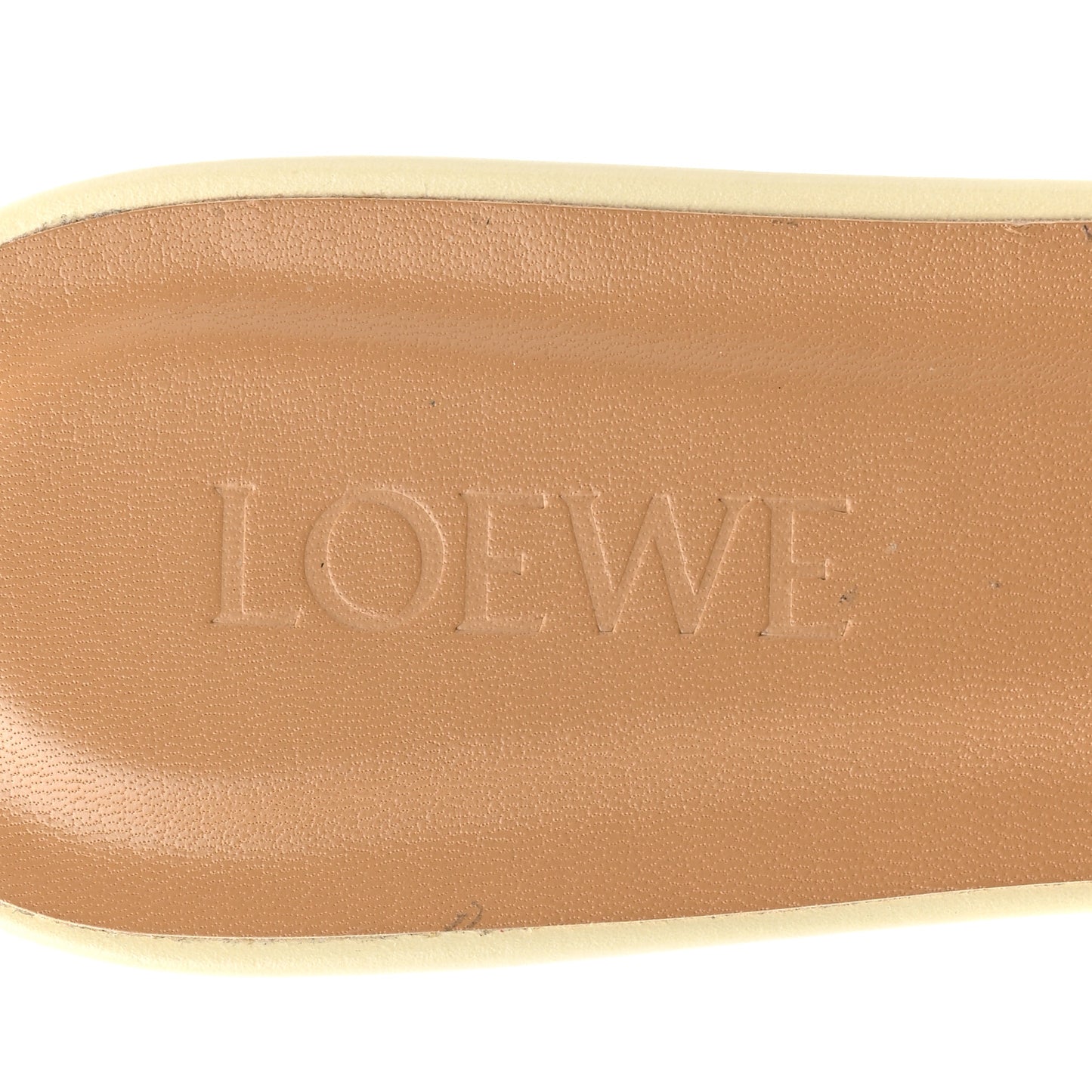 Calfskin Gate Mule Sandals 41 Milk