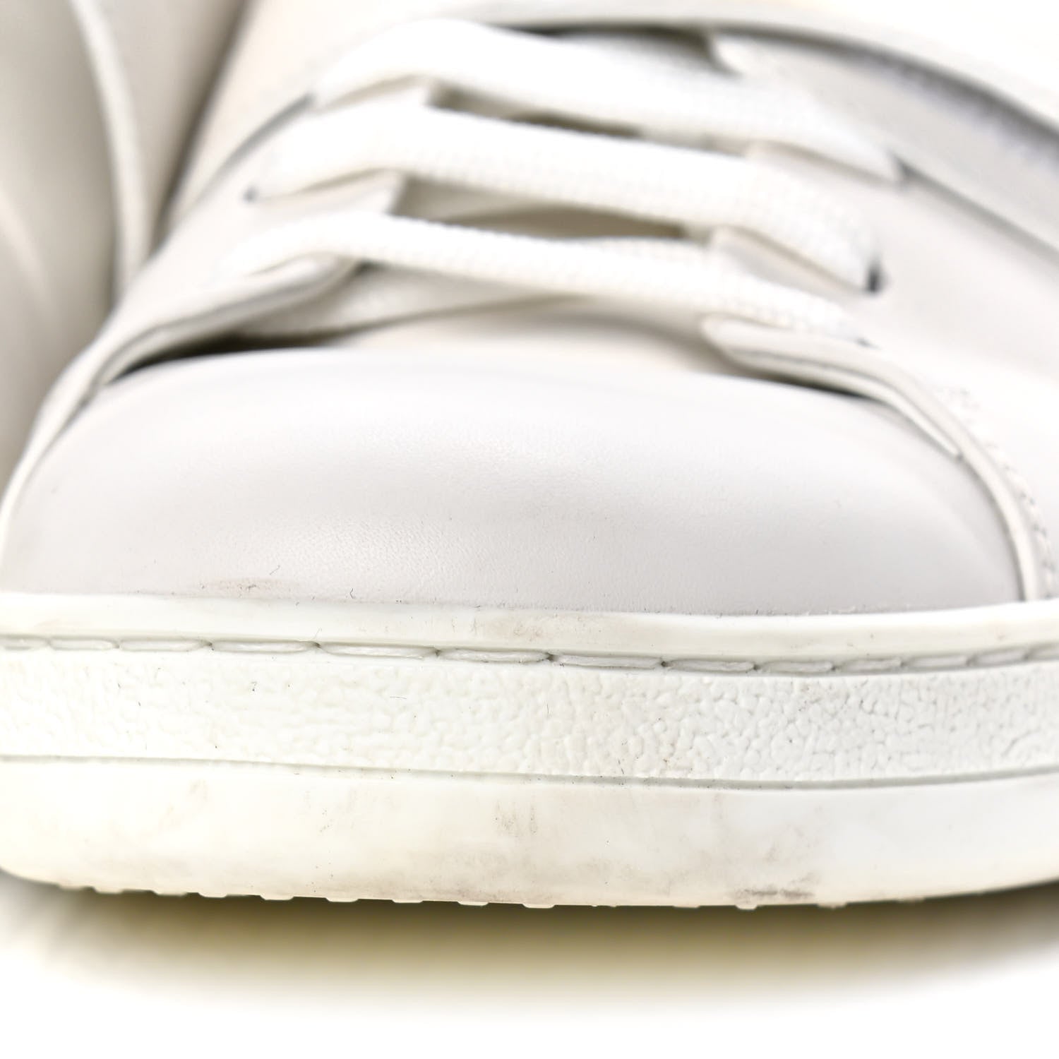Louis Vuitton Calfskin Front Row Sneaker 38.5 White 11 of 13