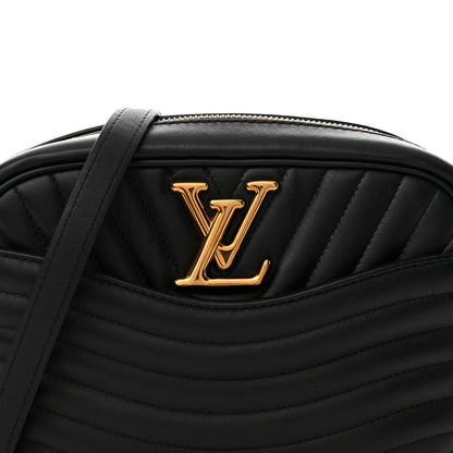 Louis Vuitton Calfskin New Wave Camera Bag Black 8 of 12