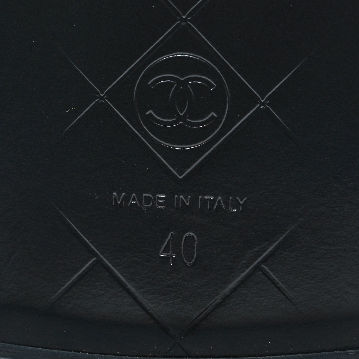 Chanel Lambskin Quilted CC Turnlock Loafers 40 Black 7 of 8
