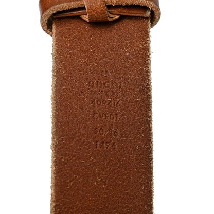Gucci Faded Calfskin Double G 40mm Belt 90 36 Cuir 3 of 4