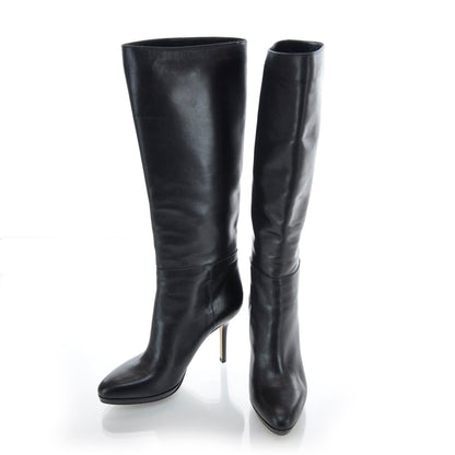 Jimmy Choo Leather Eden Boots 35 Black 1 of 7