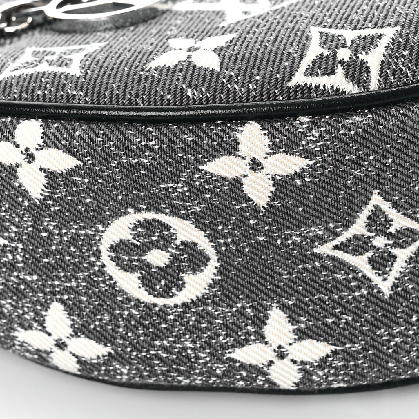 Monogram Jacquard Denim Loop Black