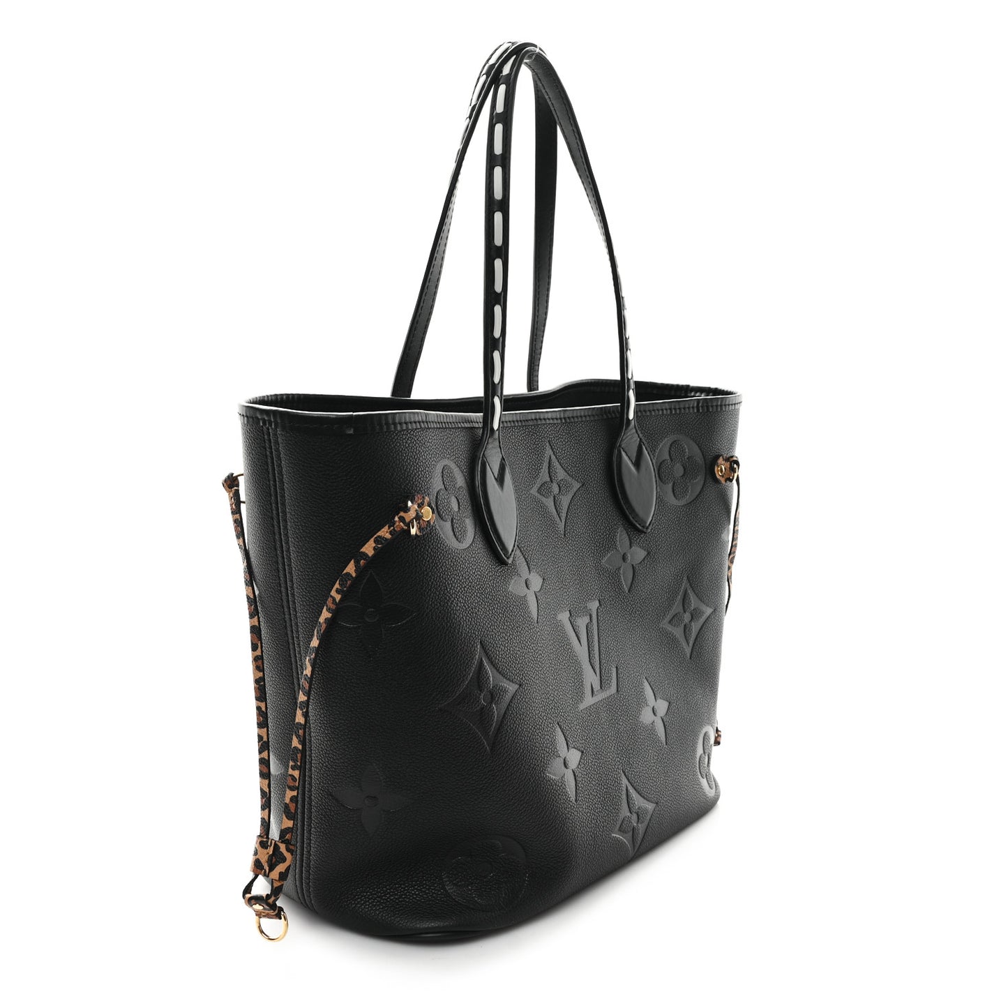 Empreinte Monogram Giant Wild at Heart Neverfull MM Black