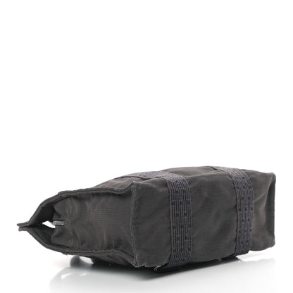 Hermes Canvas Herline Backpack Grey 6 of 22