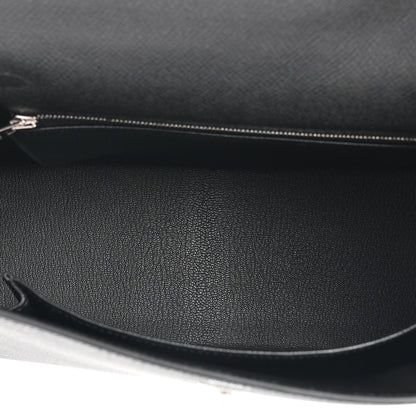 Hermes Epsom Kelly Sellier 25 Black 5 of 12