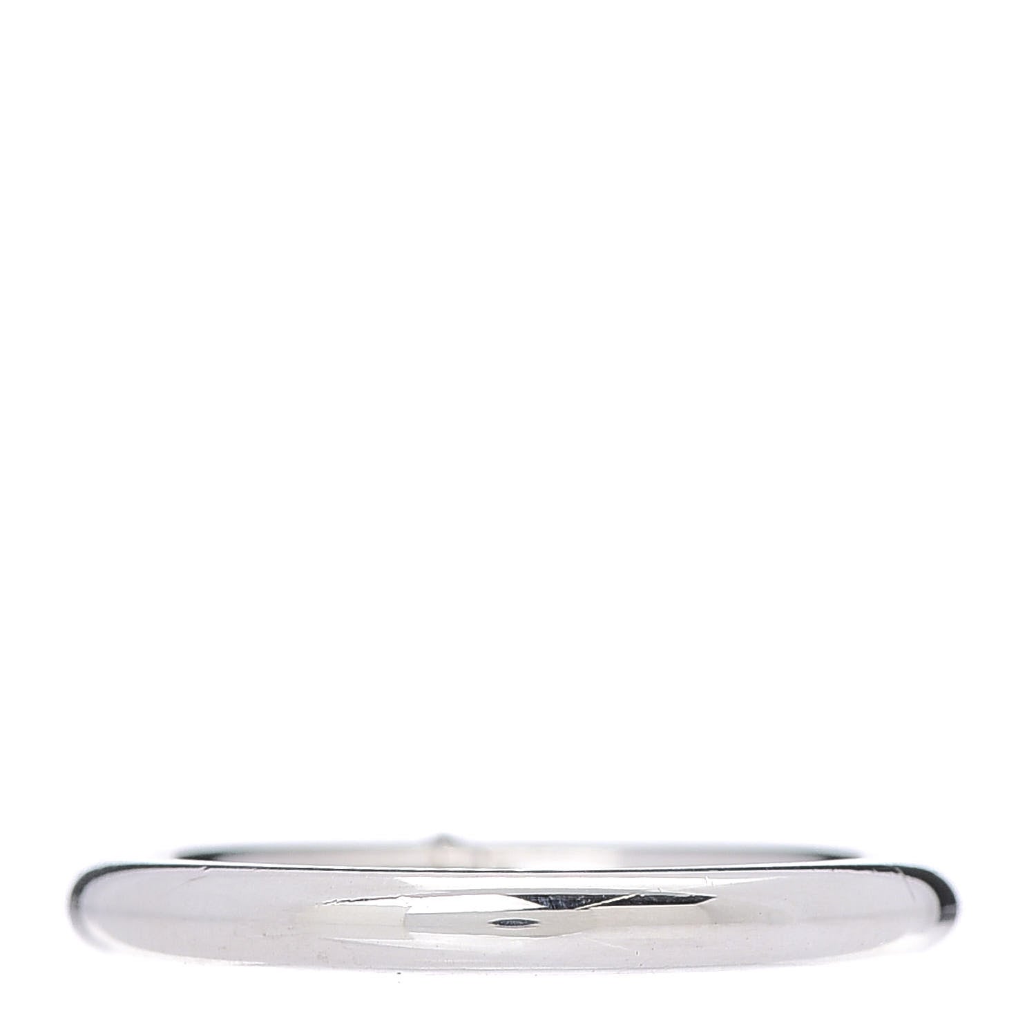 Tiffany Sterling Silver Rubedo Return to Tiffany Heart Charm Ring 54 7 3 of 4