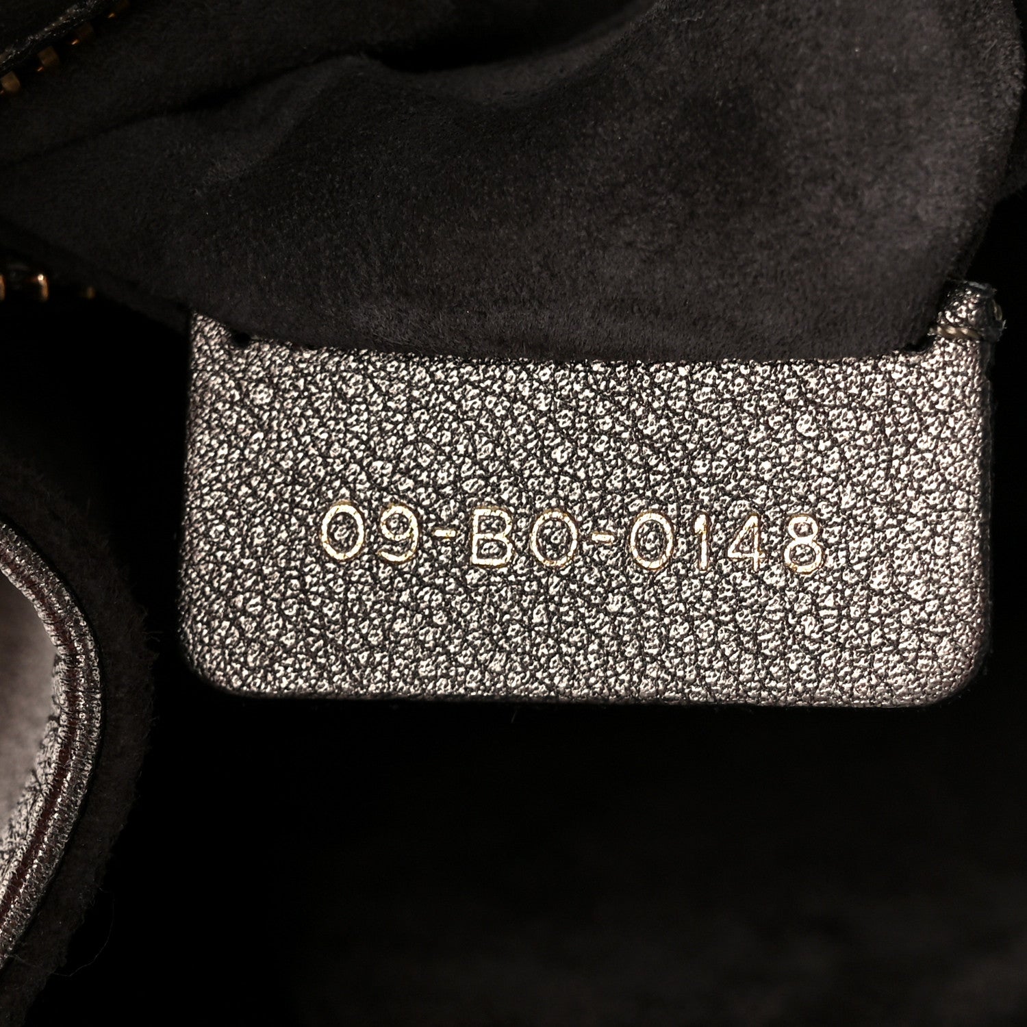 Christian Dior Metallic Calfskin Small Diorama Flap Bag Gunmental 8 of 11