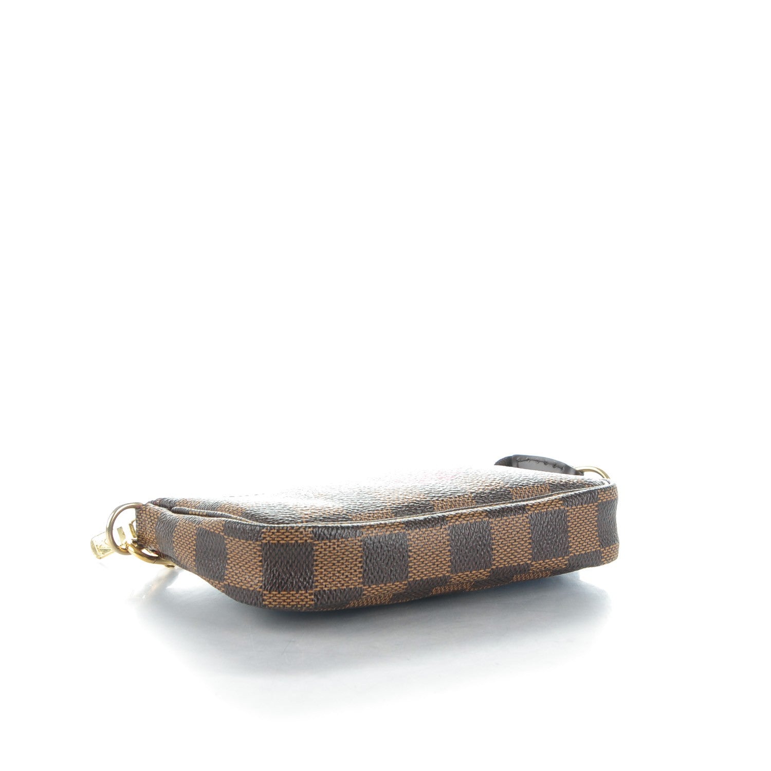 Louis Vuitton Damier Ebene Complice Trunks and Bags Mini Pochette Accessories Red 4 of 7